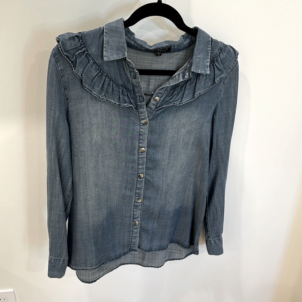 Feminine Jean blouse from Velvet Heart